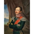 thumbnail image 3 of Leopold Fertbauer 15x18 Black Modern Framed Museum Art Print Titled - Three-Quarter Length Portrait of the Major General of the Imperial Russian Army Pavel Yakovlevich (Paul Andreas) Von Ren, 3 of 5