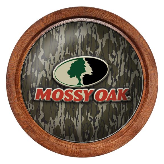 Mossy Oak® Bottomland®: Barrel Framed Slimline Illuminated Wall Sign