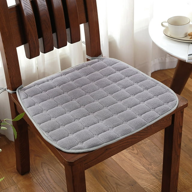 And Comfortable Chair Cushion With Fixed Rope Non Winter Warm Seat Cushion Comfortable Dining Chair Cushion Suitable For Home Patio Dormitory Library Firm Seat Cushion
