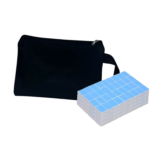 BESTSKY Classic Tiles Games Traditional 144 Tiles Mahjong for Gathering Dorm Outdoor Blue mahjong sets