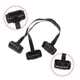 thumbnail image 2 of Cable de extensión de conector Y plano y delgado, divisor Obd2 macho a hembra doble de 16 pines, 2 of 2