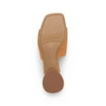 thumbnail image 5 of Franco Sarto Women's Loran Slide Sandal Tan Raffia 9.5M, 5 of 5