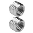 thumbnail image 3 of 10/30pcs Threaded rts Inner M6X1.0 Outer M8X1.25 Length 6MM Male Female Nut, 3 of 7