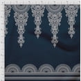 thumbnail image 3 of Soimoi Modal Satin Fabric Floral & Semi Mandala Panel Print Fabric by The Yard 42 Inch Wide, 3 of 3