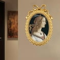 thumbnail image 4 of Lipstore Picture Frame Vintage Design Ornate,Sturdy,Tabletop Display or Wall Hanging Oval Gold, 4 of 8