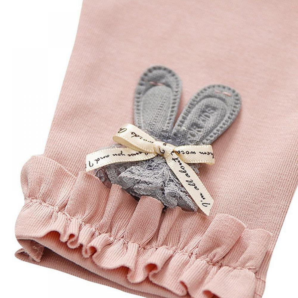 Toddler Baby Girl Leggings Kids Baselayer Pants for Athletic Dance Workout Running Yoga Size3M-4T
