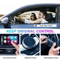 thumbnail image 3 of yeacher Wireless CarPlay Adapter for iPhone, AI-Powered Smart Box, White - Compatible with iPhone 6 & Above, iOS 10+, Compact Design, 5V Input/Output, Low Power Consumption, 3 of 5