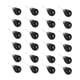 thumbnail image 1 of Perla 12 Pares de 5 Pendiente Del Perno Prisionero Conjunto Negro, 1 of 9
