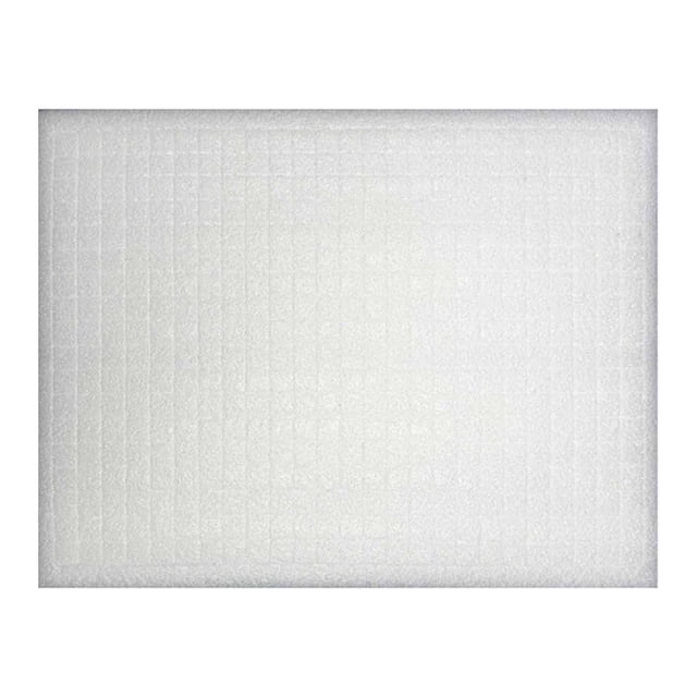Protección con láminas de espuma de polietileno para la organización y el envío de cajas de herramientas Blanco 40x30x3cm