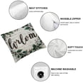 thumbnail image 6 of nygtbtfer Themed Pillowcase Decorations for , Wreath Throw Pillow Cover Double Sided Reversible, Housewarming Gifts, Thanksgiving Gifts White, 6 of 7