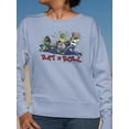 thumbnail image 2 of Monster Rat N Roll Band Sweatshirt Women -T-Line Designs, Female x-Large, 2 of 4