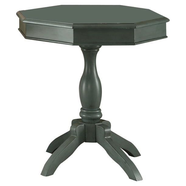 Furniture Of America Gharder Vintage Octagon Side Table Walmart Com Walmart Com