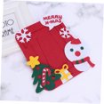thumbnail image 3 of OUNONA 1Pack Nonwoven Photo Frame Red Rectangular Christmas Style for Home Decoration Picture Frames to Decorate, 3 of 8
