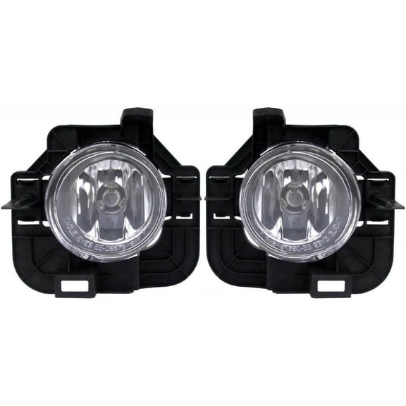 KarParts360 For 2007-2012 Nissan Altima Fog Light Assembly Pair Driver and Passenger Side w/Bulbs Replaces NI2592123 NI2593123