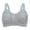 Gris, variante sur Soutien-gorge pour Femmes Mode Doux Confortable Couleur Unie Sans Armature Soutien-Gorge Léger sous-Vêtements Extensible Grande Taille Brassière Cadeau pour Maman