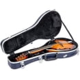 thumbnail image 2 of Crossrock A-style Mandolin Sturdy Hard Case with Backpack Straps, ABS Molded, 2 of 6