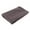 Gris, variante sur Tissu Polaire Uni en Polyester Anti-Boulochage de 1 Yard pour Bricolage Peluche Noir