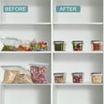 thumbnail image 4 of Sorbus 6-Pack Airtight Food Storage Containers (0.8L/27.05 oz) with Locking Lids, Labels & Measuring Spoons Set, 4 of 7