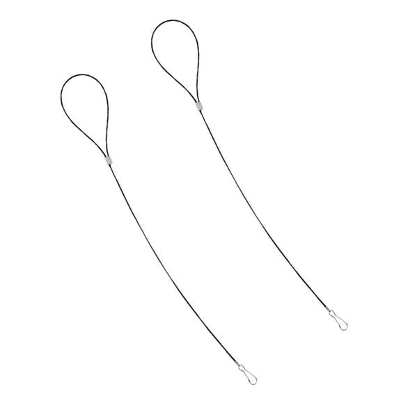 OFFIGAM 2-Pack Heavy Duty Stainless Steel Fence Gate Latch Pull for Secure Outdoor Gate Locking and Safety