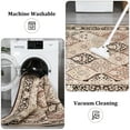thumbnail image 6 of Moroccan Trellis Area Rug for Living Room, Washable Ultra-thin Soft Rugs 5x7 for Bedroom, Large Non-slip Non Shedding Carpet for Dining Room Office, 5*7/8*10/9*12 ft, 6 of 7