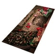 thumbnail image 1 of simhoa Christmas Door Mat Non-Slip Cozy Easy Care Flange Decor Machine Washable Rug for 11 60x180cm, 1 of 8