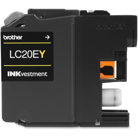 UPC: 0012502640950 | Brother LC20EY Super High-Yield Yellow Ink Cartridge
