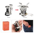 thumbnail image 4 of Mini Réchaud-Traîneau de Randonnée Camping Plein Air Cuisson Pliable Randonnée Rechargeable Butane Propane Compatible avec Réservoir, 4 of 8