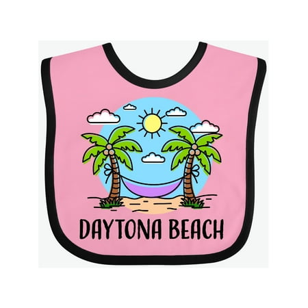 

Inktastic Summer Vacation in Daytona Beach Gift Baby Boy or Baby Girl Bib