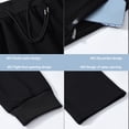 thumbnail image 4 of Minnieouse Pantalones de hombre con cordón de invierno y otoño con bolsillos para acampar, senderismo, viajar, deportes, niños, pantalones cálidos de Prendas para la parte inferior del cuerpo SG Minnieouse AP013752-02, 4 of 6