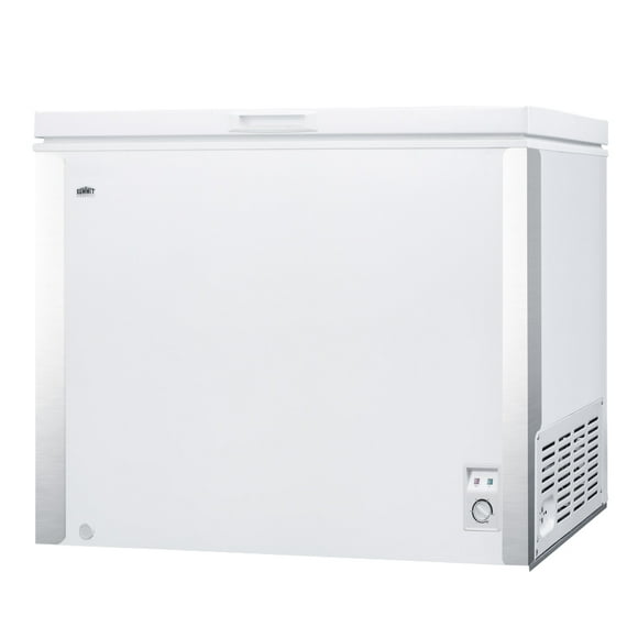 Summit SCFM92 44" Mobile Chest Freezer w/ (1) Basket - White, 115v