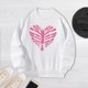 thumbnail image 5 of Sudadera de mujer Sudadera con cuello redondo Impreso Disfraces casuales Básicos Lindos Tops para uso diario Vacaciones de otoño e invierno , xxl, 5 of 9