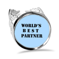thumbnail image 1 of Mejor socio compañero colega Anillo de compromiso de boda de amor ajustable Unbranded M, 1 of 3