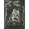 thumbnail image 2 of Emil Ganso 18x24 Black Ornate Framed Double Matted Museum Art Print Titled: Untitled (Design for Magazine Cover;Ornamental&nbsp;Motif) (1926-1941), 2 of 5