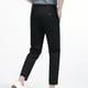 thumbnail image 4 of Pantalones de hombre de color liso rectos con bolsillos laterales y botones, 4 of 5