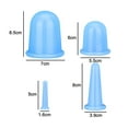 thumbnail image 2 of Silicone Body Massage Cup Set Special for All Body Face, Back Legs, Anti Cellulite Silicone Vacuum Cupping Cups Facial Cupping Massage Cups Cellulite Vacuum Massager, 2 of 5