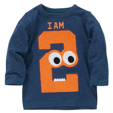 

ZIZOCWA Middle Child Shirt Thermal for Boys Toddler Baby Kids Boys Cartoon Number Printing Tops Blouse Shirt Outfits Dark Blue Dark Blue2T