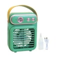 thumbnail image 2 of Ovzne Air Circulation Floor Fan, Portable Retro Spray Mini Fan, Mute Ubs Charging Outdoor Water Replenishing Three Speed Electric Fan, 2 of 6