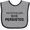 Heather and Black, variant on Inktastic Nevertheless, She Persisted Boys or Girls Baby Bib