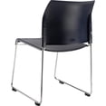 thumbnail image 3 of NPS 8800 Series 30.75" Modern Cafetorium Plastic Stack Chair in Navy, 3 of 5