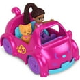 thumbnail image 3 of Polly Pocket Micro Doll with Cat-Themed Die-cast Car and Mini Pet, Travel Toys, 3 of 4