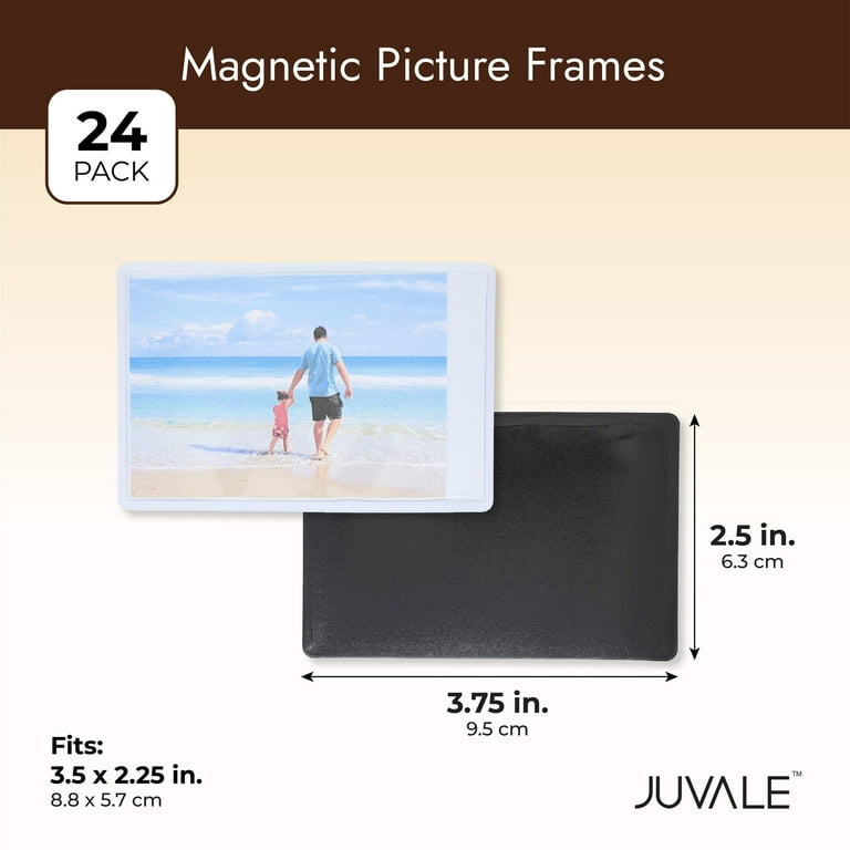 Magnetic Picture Frame - Self Adhesive Magnetic Display Frame for Office  School Classroom Home - Magnetic Photo Pockets