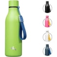 thumbnail image 1 of Botella de agua aislada Konokyo acero inoxidable doble pared 18 onzas verde, 1 of 3