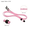 thumbnail image 2 of Uxcell Eyeglass Strap Adjustable Glasses String Holder Men Women Sunglasses Retainer Pink 8 Pack, 2 of 6
