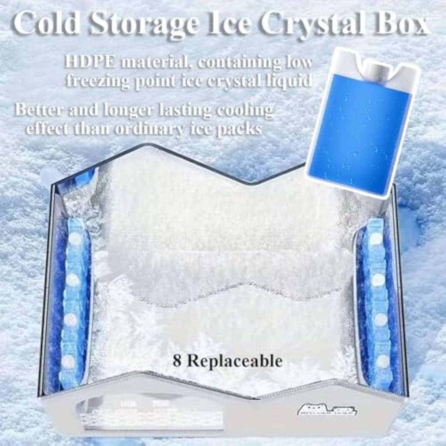 2025 New Dog House with Ac, Icexeco Pet Air Conditioner House, Pet Cooling House, Cooling Dog Houses, Air Conditioner Cat House, Foldable, with Air Conditioning 10 Ice Packs for Pets (Ice Box)