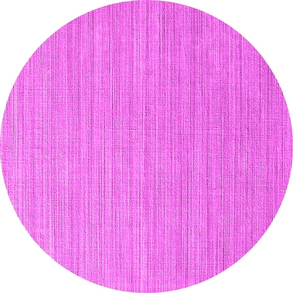 Ahgly Company Indoor Round Oriental Pink Industrial Area Rugs, 8' Round