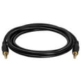 thumbnail image 2 of Cmple - 3.5mm Aux Audio Cable Stereo 6 ft AUX Cable Male to Male Speaker Cable Auxiliary Cord Adapter for Car, Phone, Headphones - Black, 2 of 9