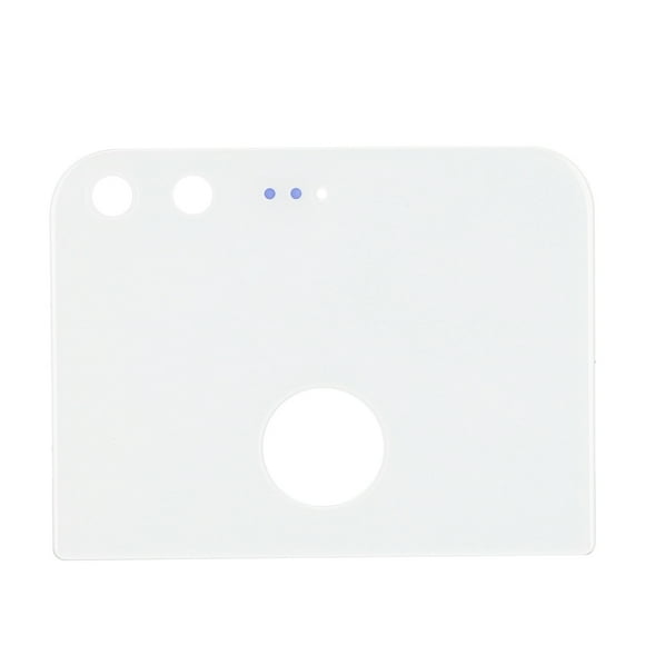 ZOUSSIQI Glass Lens Cover Mobile Phone Camera Rear Cover For Google Pixel 5.0(White) EL225#06510