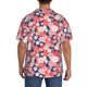 thumbnail image 3 of Balery Japanese Cherry Blossoms Camisa Casual de Manga Corta con Botones para Hombre, Texturizada, Estilo Cubano, para Playa, Verano-3X-Large, 3 of 5