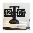 thumbnail image 3 of unique Flip Desk Clock, Retro Retro Automatic Flip Clock Desk Clock Desk Clock Big Number Home Office Scho, 3 of 5