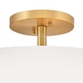 thumbnail image 4 of 47573LCB Hinkley Lighting Halle - 40W 4 LED Medium Semi-Flush Mount-10.25 Inch Tall and 19.5 Inch Wide-Lacquered Brass Finish, 4 of 8
